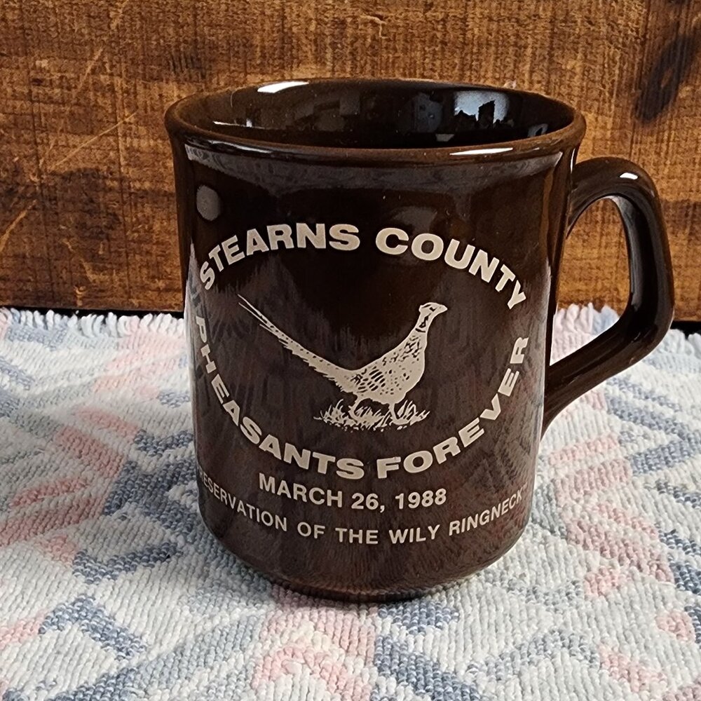 1988 Collectible Pheasants Forever Mug